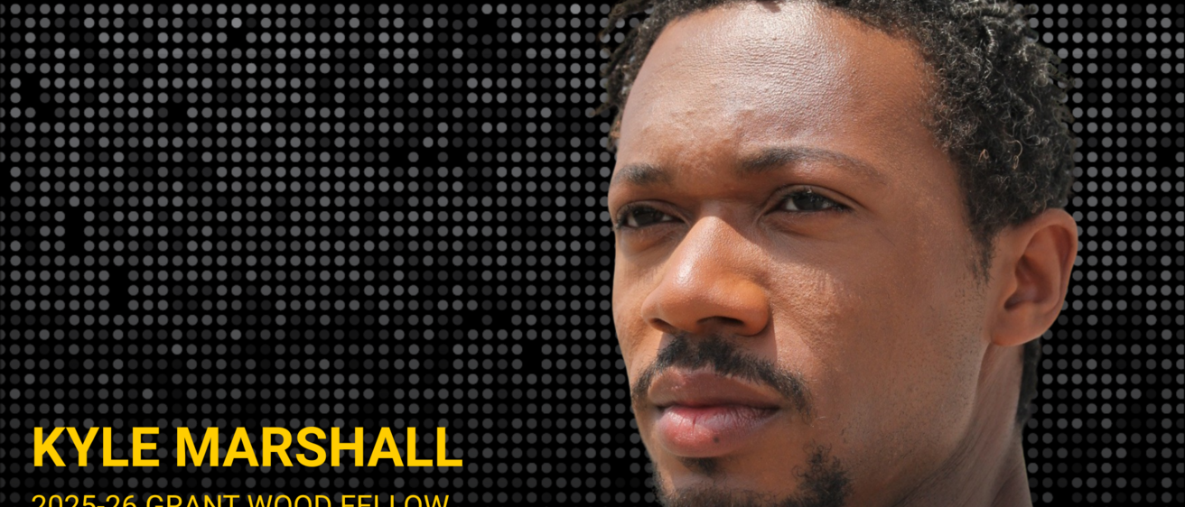 headshot image with black background