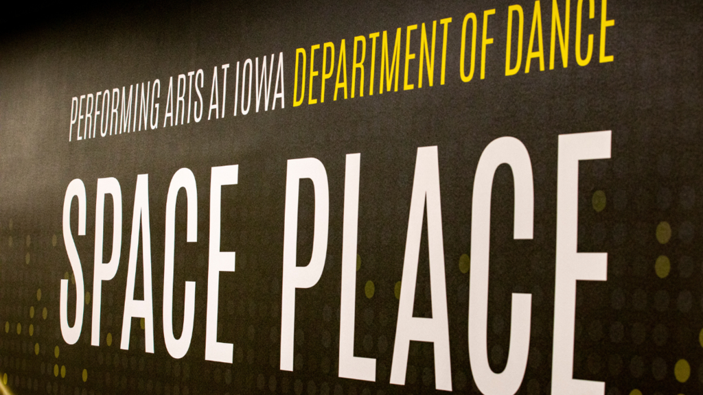 University of Iowa Department of Dance Space Place Wall Art