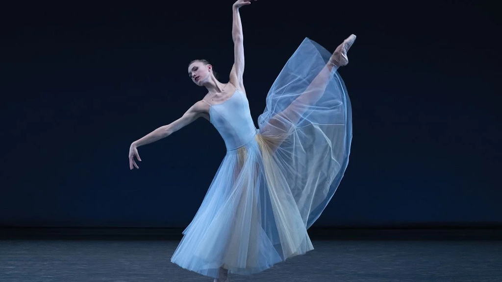 Miriam Miller in George Balanchine‘s Serenade